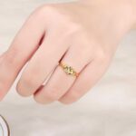 Gold Plated Finger Ring For Girls