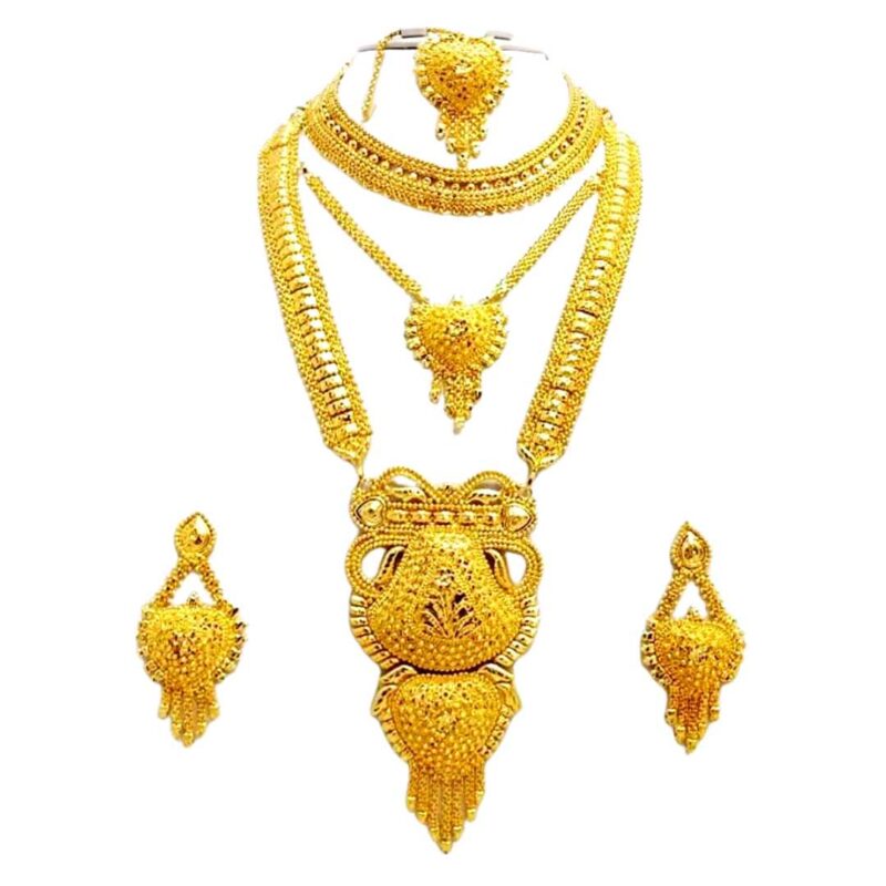 Gold Plated Shitahar Necklace Set