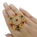 FLOWER FINGER RING