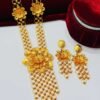 Gold-Plated Flower Pendant