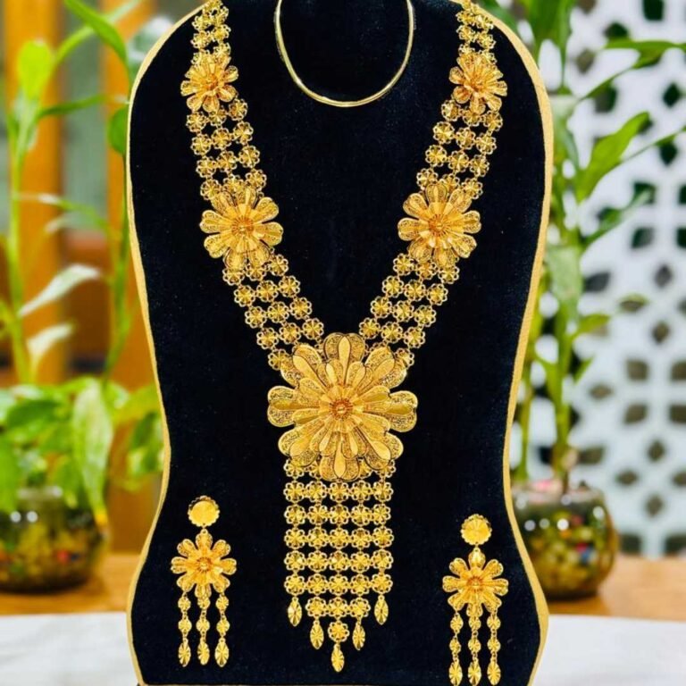 Gold Plated Long Necklace